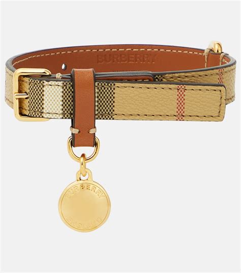 burberry hunde|burberry check leather dog collar.